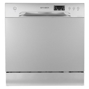 Faber 8 Place Settings Dishwasher (FFSD 6PR 8S Ace Inox, Inox)