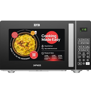 IFB 24 L Solo Microwave Oven (Silver, 69 Indian and Continental Auto Cook Recipes)