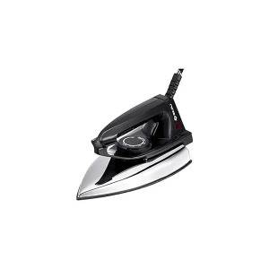 Bajaj DX-2 600W Dry Iron with Advance Soleplate and Anti-bacterial German Coating Technology, Black